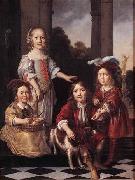 MAES, Nicolaes Portrait of Four Children oil painting picture wholesale